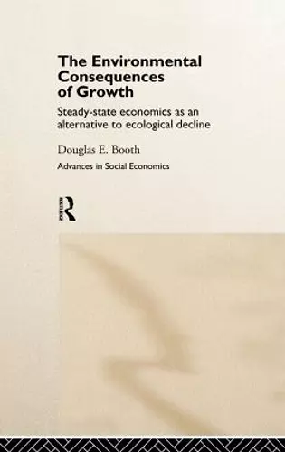 The Environmental Consequences of Growth cover