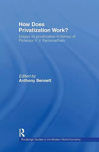 How Does Privatization Work? cover