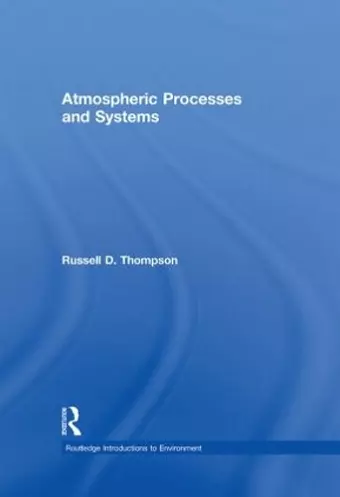 Atmospheric Processes and Systems cover