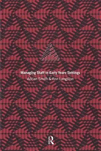Managing Staff in Early Years Settings cover