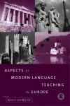 Aspects of Modern Language Teaching in Europe cover