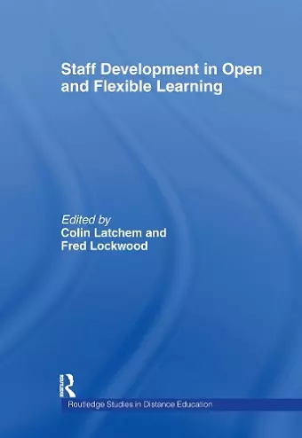 Staff Development in Open and Flexible Education cover