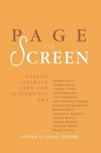 Page to Screen cover