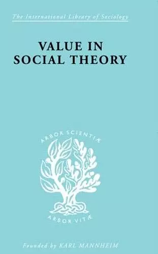 Value in Social Theory cover