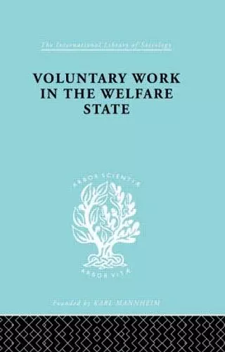 Voluntary Work in the Welfare State cover