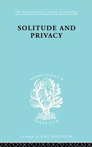 Solitude and Privacy cover