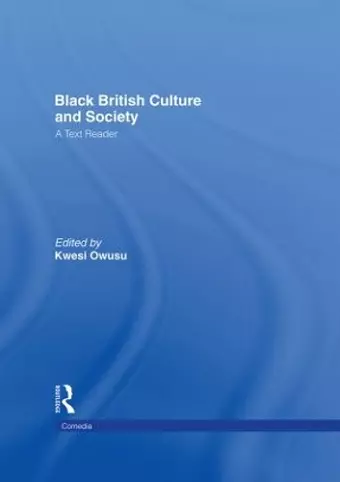 Black British Culture and Society cover