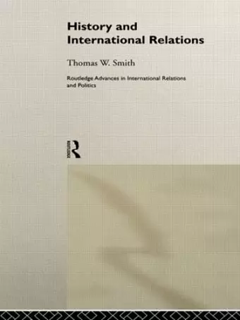 History and International Relations cover