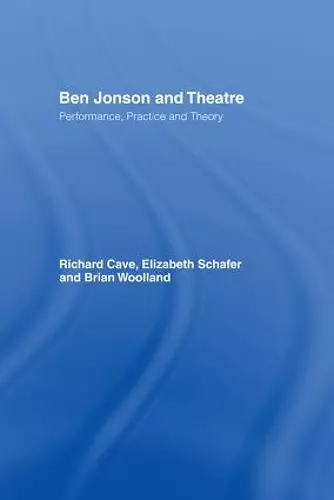 Ben Jonson and Theatre cover