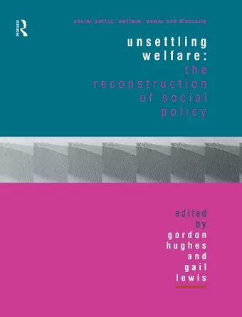 Unsettling Welfare cover