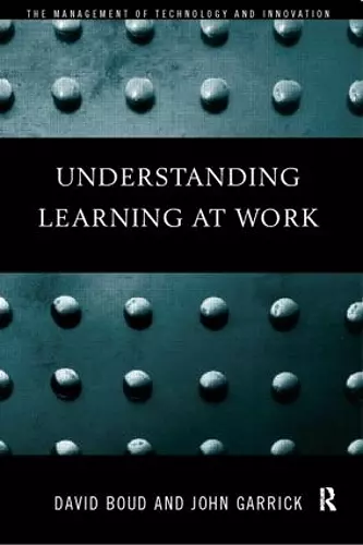 Understanding Learning at Work cover