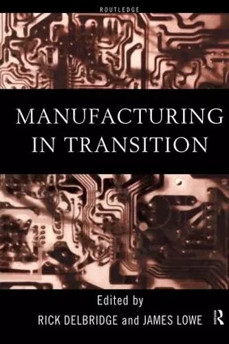 Manufacturing in Transition cover