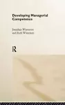 Developing Managerial Competence cover