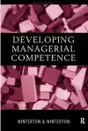 Developing Managerial Competence cover