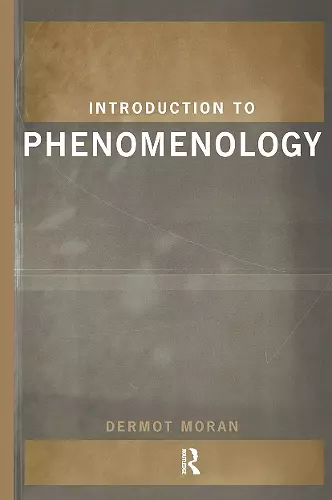 Introduction to Phenomenology cover