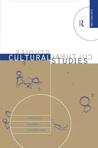 Cultural Studies - Vol. 12.4 cover