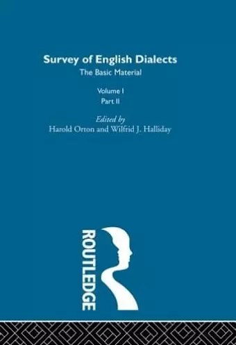 Survey Eng Dialects Vol1 Prt2 cover