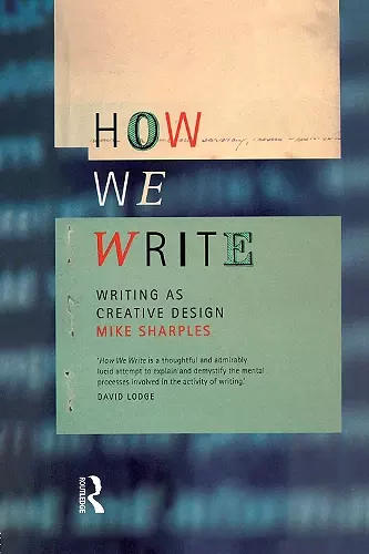 How We Write cover