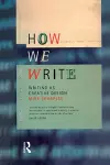 How We Write cover