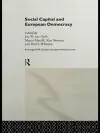 Social Capital and European Democracy cover