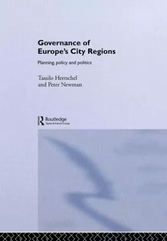 Governance of Europe's City Regions cover