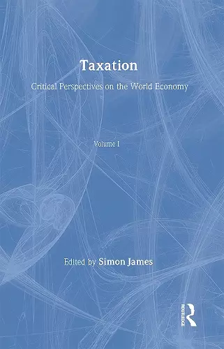 Taxation cover