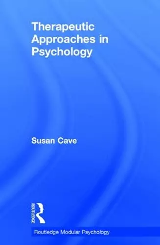 Therapeutic Approaches in Psychology cover