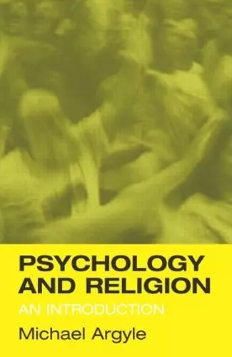 Psychology and Religion cover