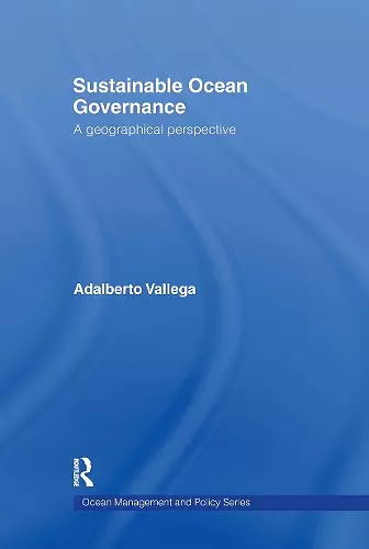 Sustainable Ocean Governance cover