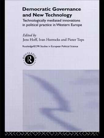 Democratic Governance and New Technology cover