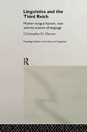 Linguistics and the Third Reich cover