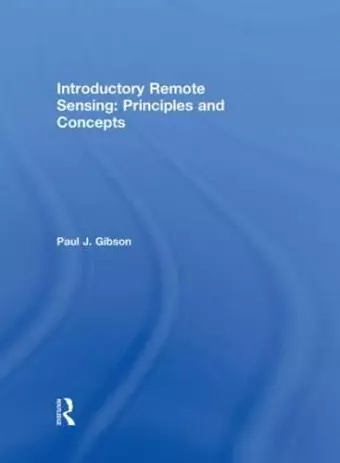 Introductory Remote Sensing Principles and Concepts cover