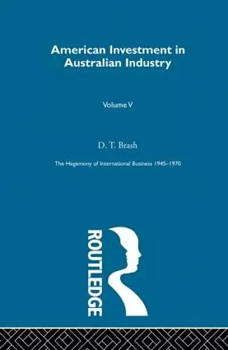 American Invest Australn Indus cover