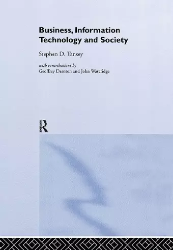 Business, Information Technology and Society cover