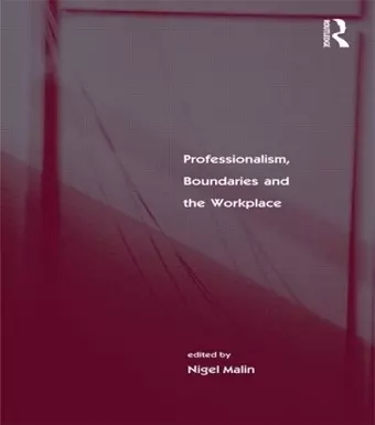 Professionalism, Boundaries and the Workplace cover