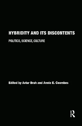 Hybridity and its Discontents cover