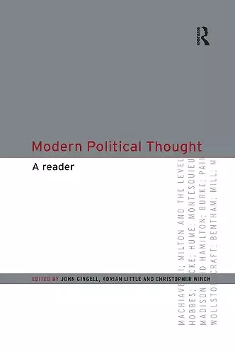 Modern Political Thought cover