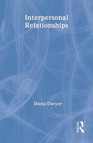 Interpersonal Relationships cover