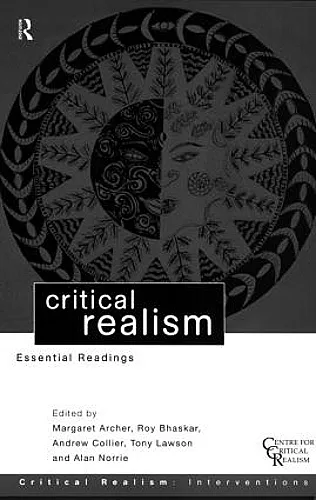 Critical Realism cover