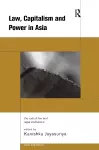 Law, Capitalism and Power in Asia cover