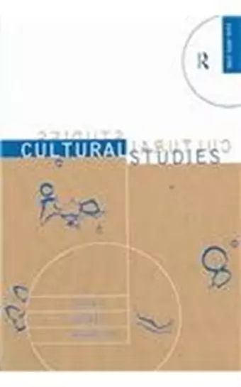 Cultural Studies V13 Issue 1 cover