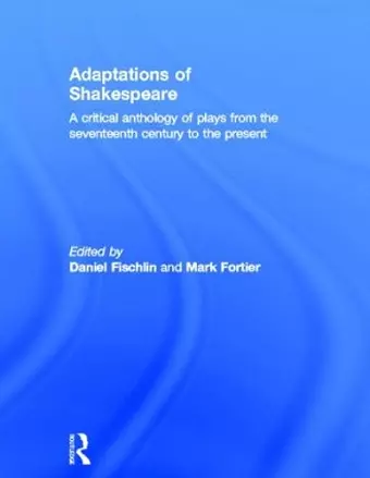 Adaptations of Shakespeare cover