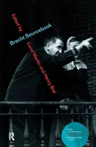 Brecht Sourcebook cover