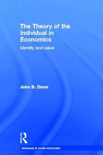 The Theory of the Individual in Economics cover