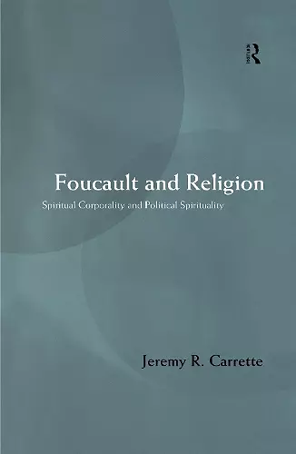 Foucault and Religion cover