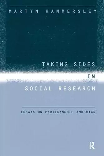 Taking Sides in Social Research cover