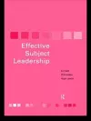 Effective Subject Leadership cover