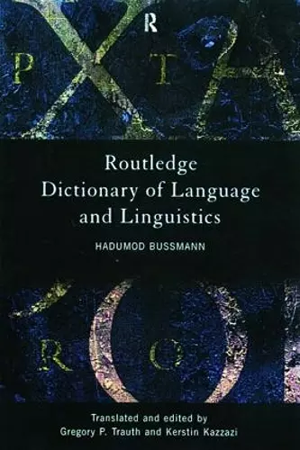 Routledge Dictionary of Language and Linguistics cover