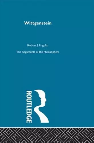 Wittgenstein-Arg Philosophers cover