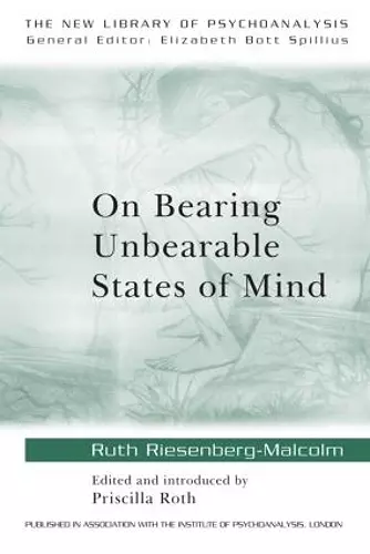 On Bearing Unbearable States of Mind cover